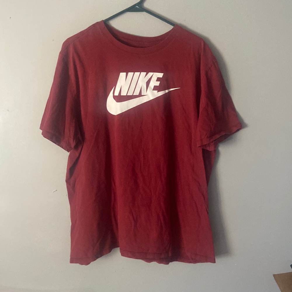 Burgundy Nike Tee
